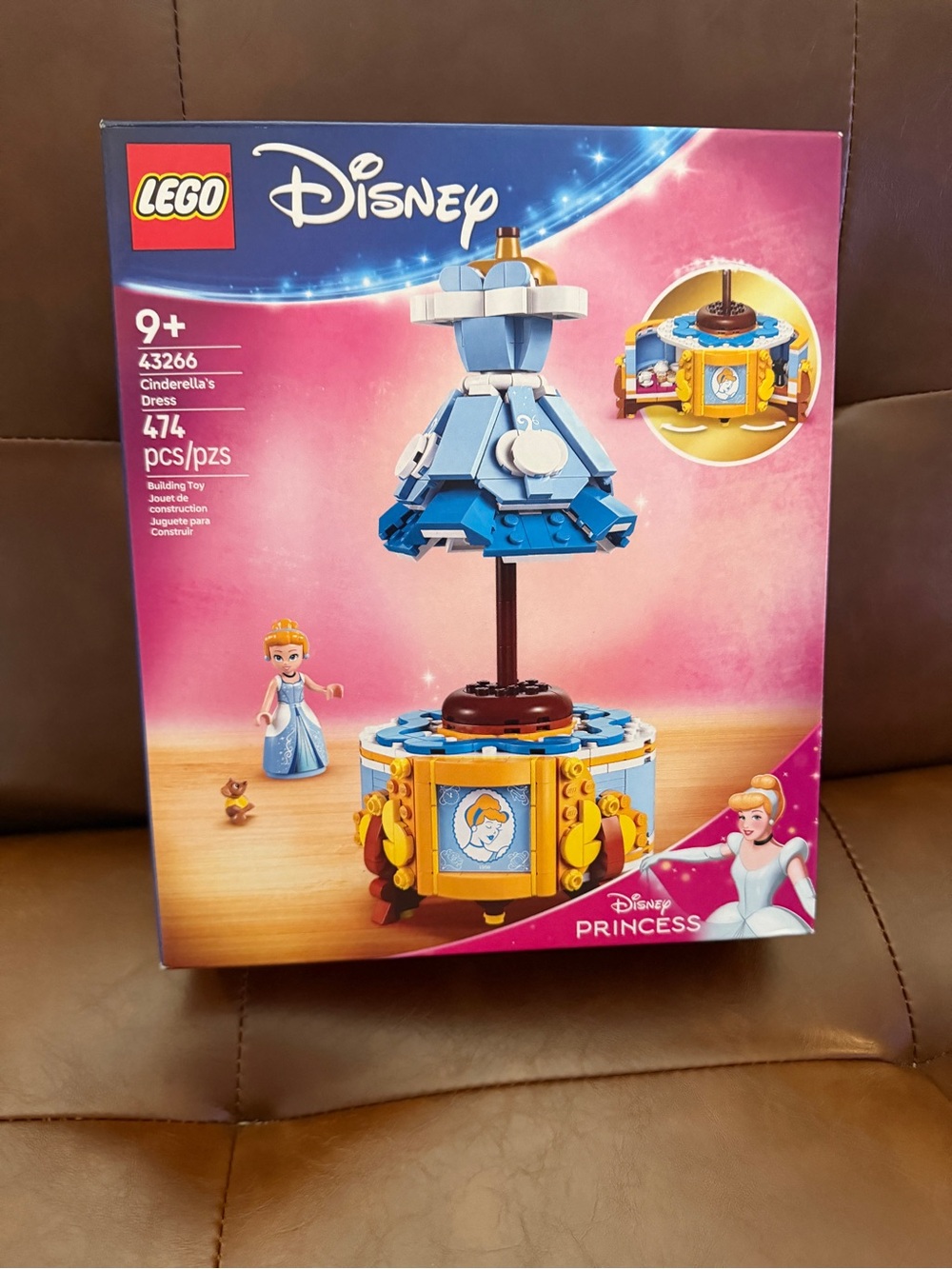 LEGO Disney Princess Cinderella’s Dress Set #43266 - 474 Pieces - Brand New!
